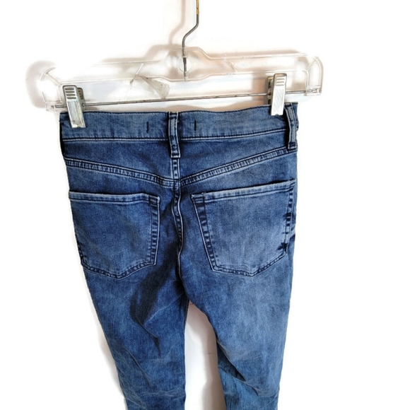 Free People High Rise Busted Knee Skinny - Picture 4 of 8